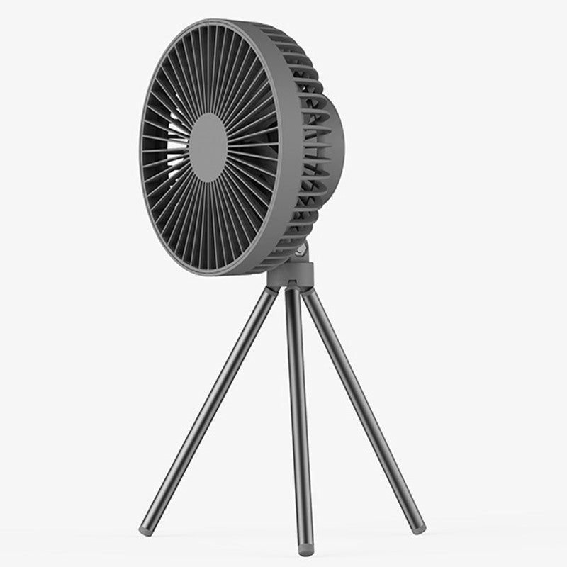 Tragbarer Wiederaufladbarer Ventilator mit Flexiblem Stativ & 3 Geschwindigkeitsstufen, für Reisen, Büro, Zimmer, Outdoor | Karnz