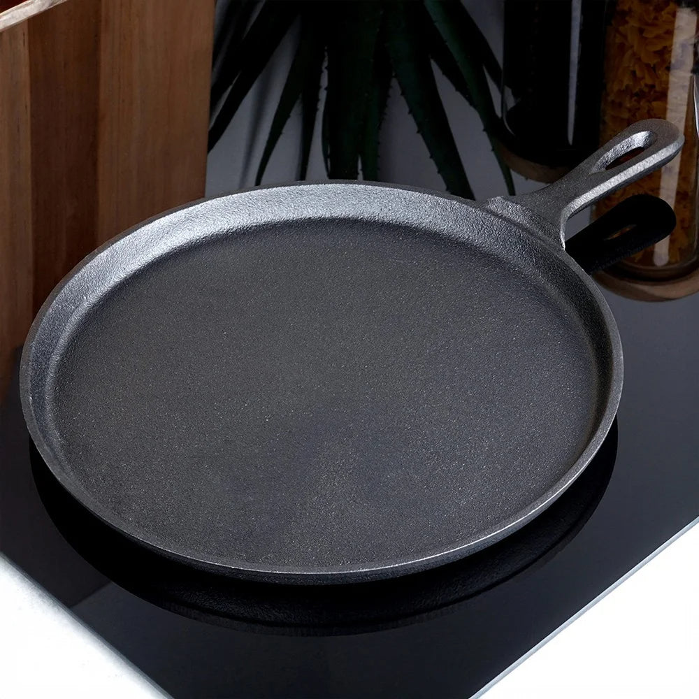 Gusseisenpfanne 26 cm für gleichmäßige Bratergebnisse | Karnz