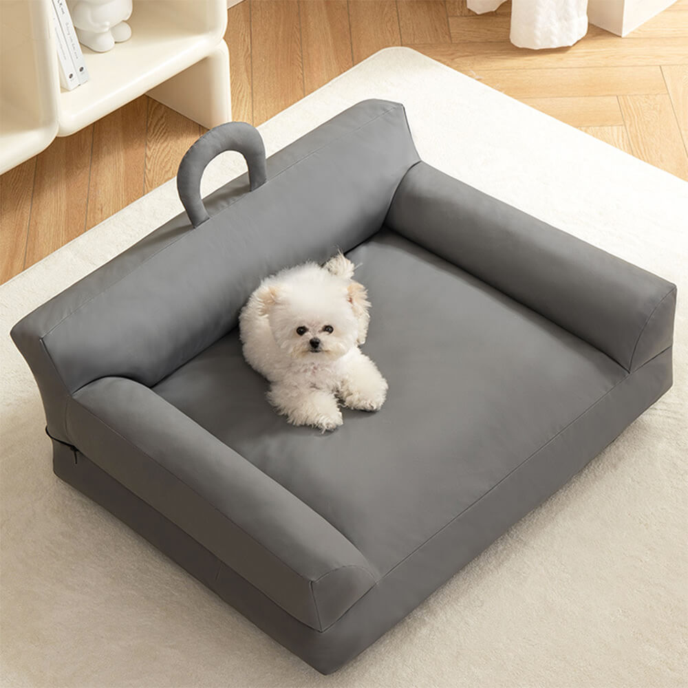 Erhöhtes Haustier-Sofa-Bett Stilvolles Wasserdicht Ergonomischer Komfort | Karnz
