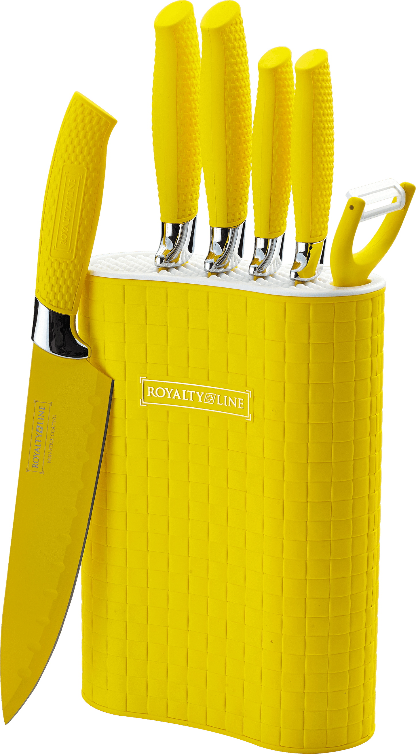Messerset von Royalty Line (5 Teile + Sparschäler) | Karnz