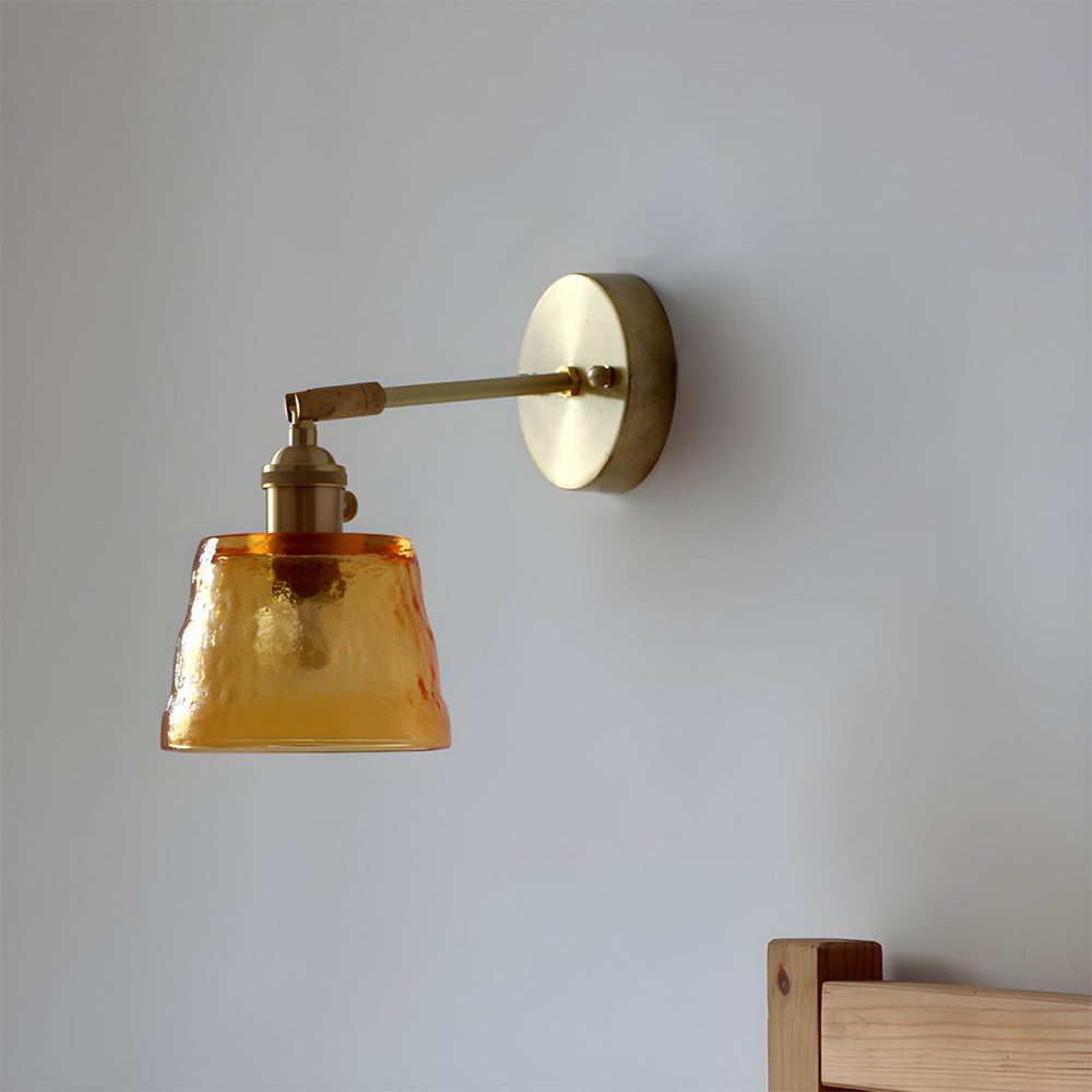 Moderne verstellbare Glas-Wandleuchte | Karnz