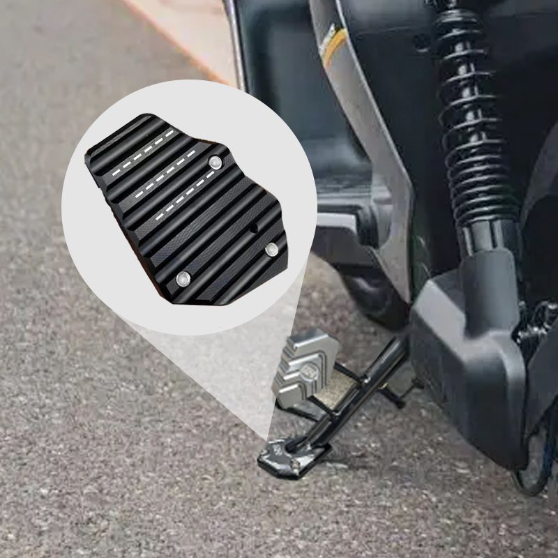 Seitenständer-Verlängerungsplatte für Motorrad-Seitenständer