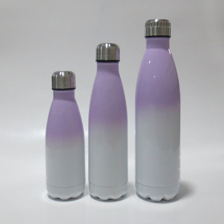 Damen Edelstahl Isolierflasche mit innovativer Grip-Oberfläche Karnz