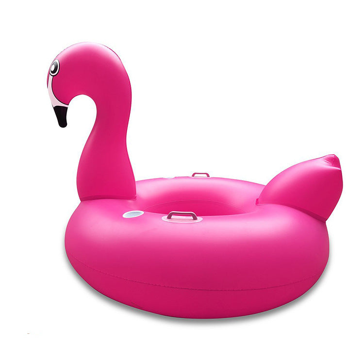 Damen Aufblasbarer Schwimmflamingo Karnz
