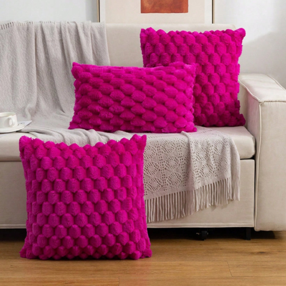 VelvetSoft Kissenbezug – Ultraweicher Plüschbezug für Sofa oder Bett | Karnz