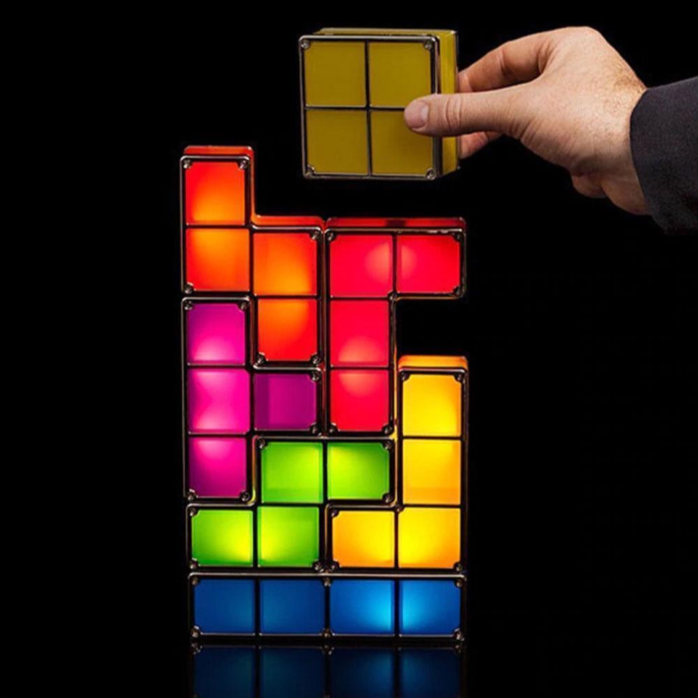 Tetris Stapelbares LED-Nachtlicht | Karnz
