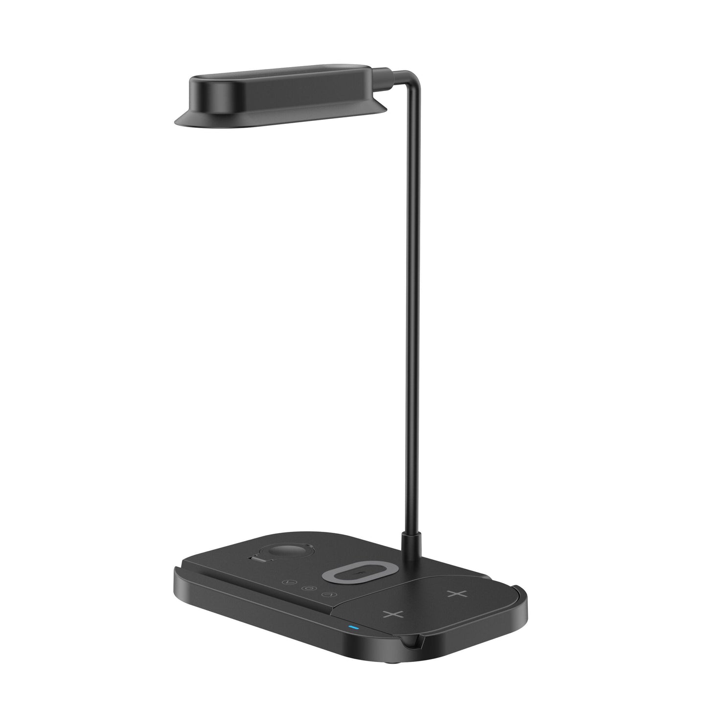 LED-Tischlampe mit Dimmer und kabellosem Ladegerät für Smartphones (4-in-1) | Karnz