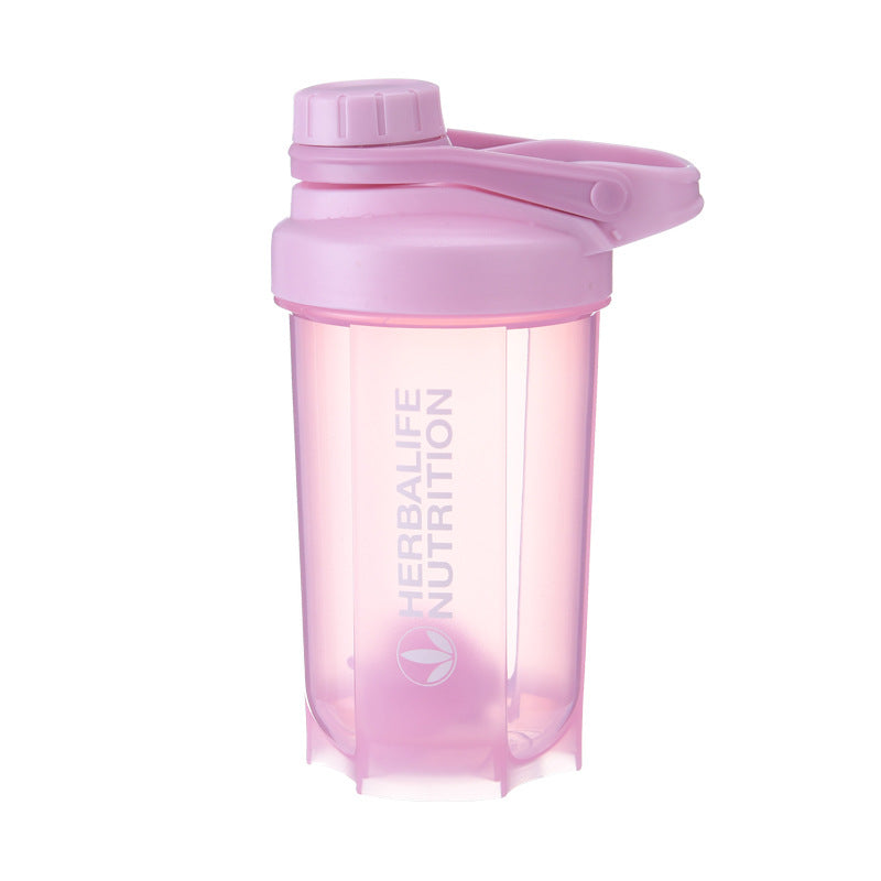 Unisex Shakerflasche mit Mixer-Ball für Fitness- und Protein-Getränke Karnz