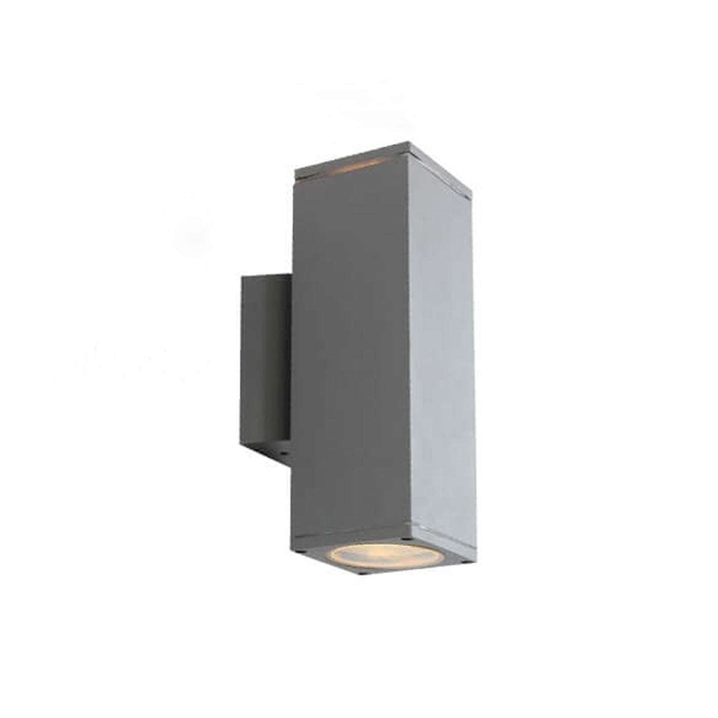 Moderner minimalistischer quadratischer Säulen-LED-leuchtender wetterfester Wandleuchten-Lampe | Karnz