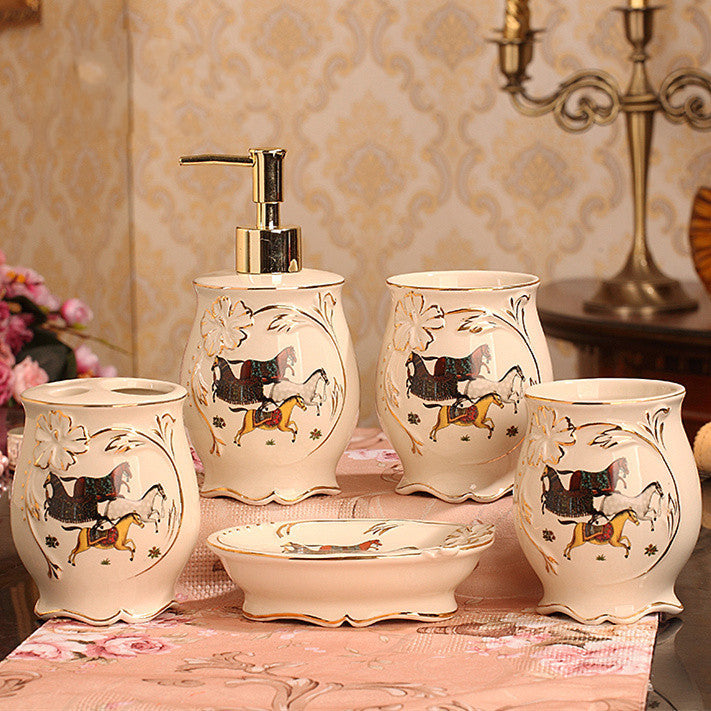 Keramisches-Badezimmer-Set | Karnz