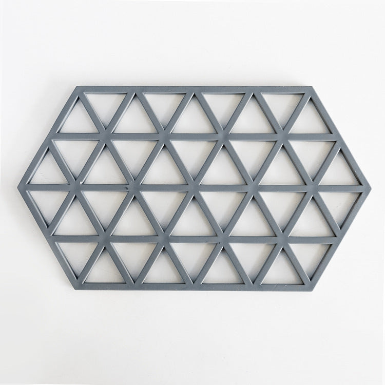 Unisex Silikon Untersetzer mit modernem geometrischem Design Karnz