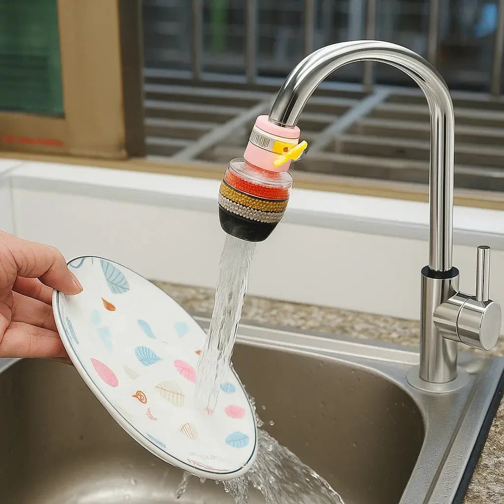 Aktivkohle-Wasserfilter – Sauberes Leitungswasser direkt aus dem Wasserhahn