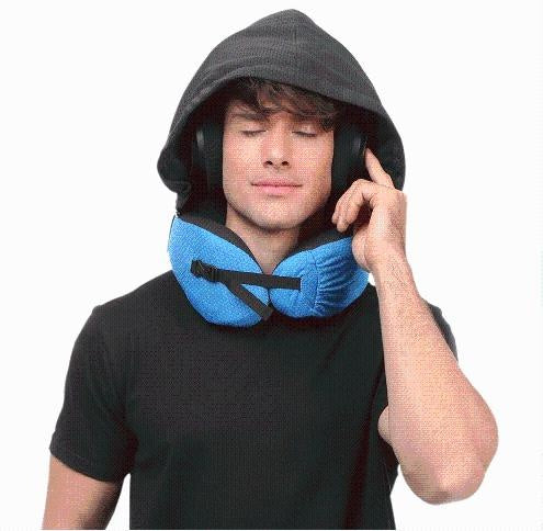 6 in 1 Ergonomisches Kapuzen-Reise-Kissen | Karnz