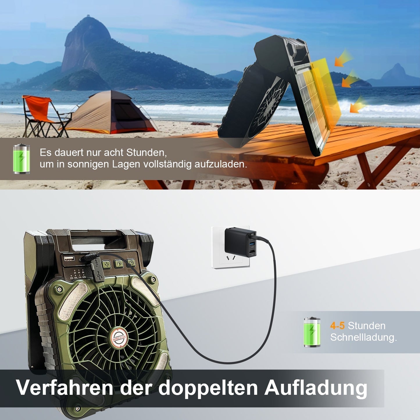 SolarWhirl™ Camp Cool Companion | Karnz