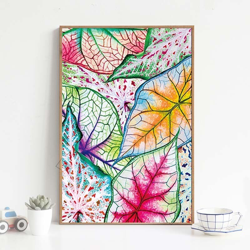 Aquarellmalerei – Malerei auf Leinwand