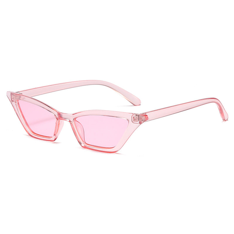 Damen geometrische Sonnenbrille im trendigen Schilddesign Karnz