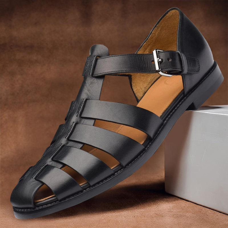 Sandsberg | Leder-Sandalen | Bequemes und Atmungsaktives Sommerdesign