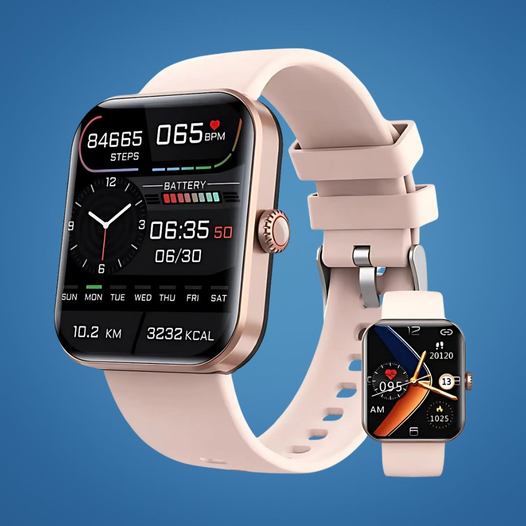 Glucowatch | Nicht-invasive Blutzucker-Smartwatch – Echtzeitüberwachung, Trendverfolgung & personalisierte Benachrichtigungen Karnz