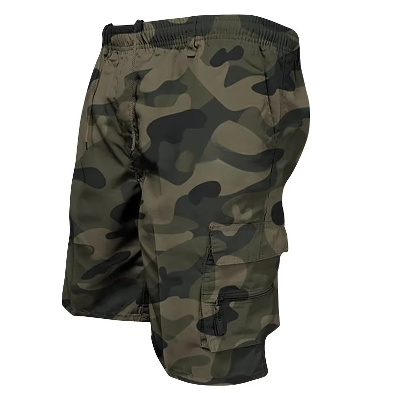 Lässige Herren-Cargoshorts mit mehreren Taschen – Freizeit-Shorts für Sommer, Outdoor und Arbeit in großen Größen