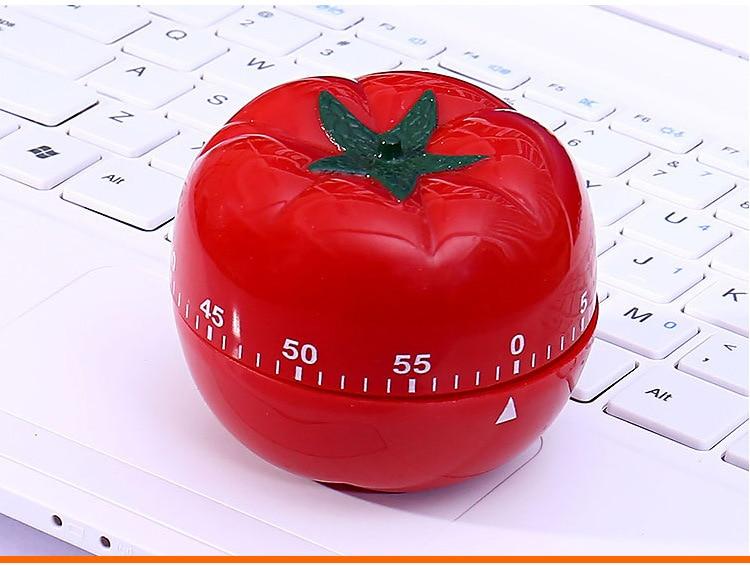 360 Grad Tomatenförmiger Mechanischer Timer | Karnz