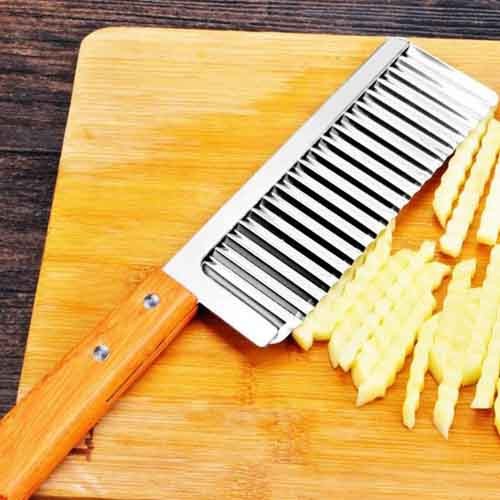 Locken Schneidemesser mit Holzgriff Karnz