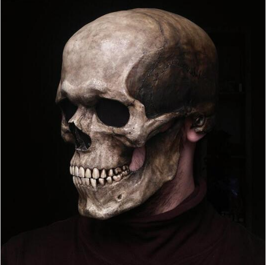 SkullJaw Halloween Gruseliges Totenkopf-Design