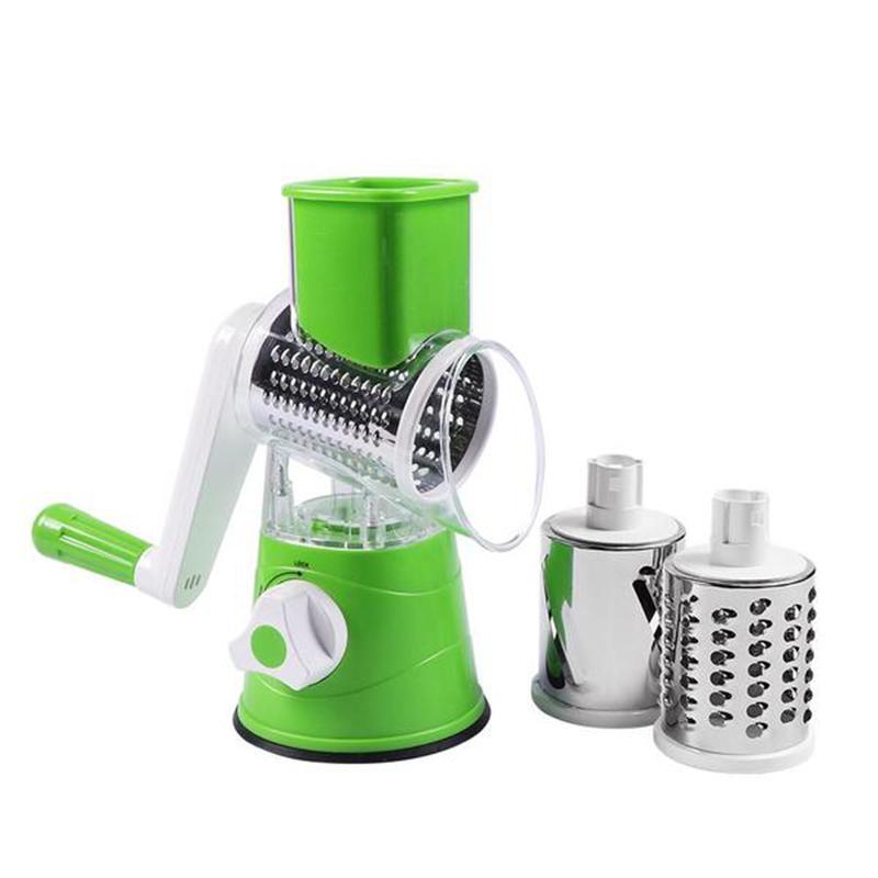 3 in 1 Rotierender Käse Reibe Gemüse Schneider | Karnz
