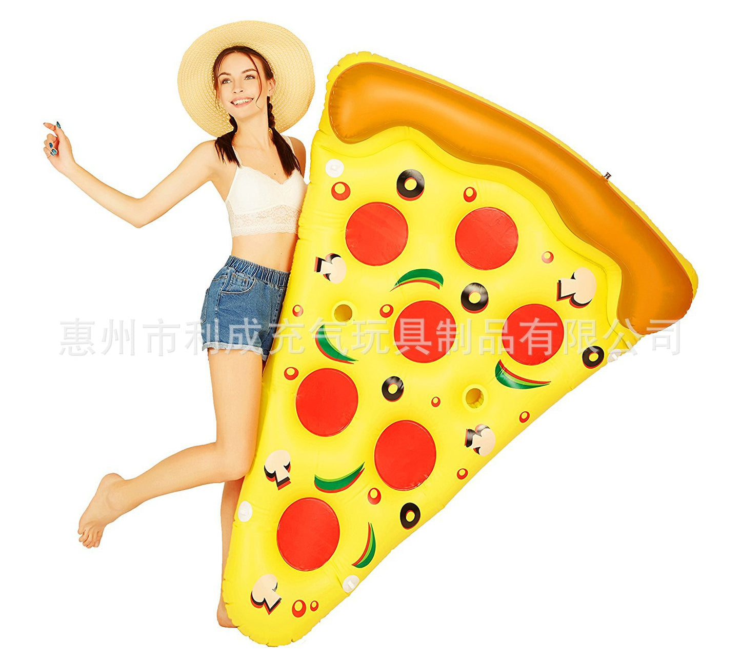Damen aufblasbare Pizza-Liege Karnz