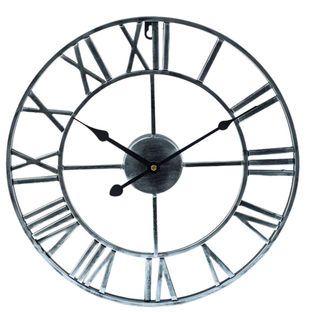 Exklusive große Wanduhr im modernen Look von Framer