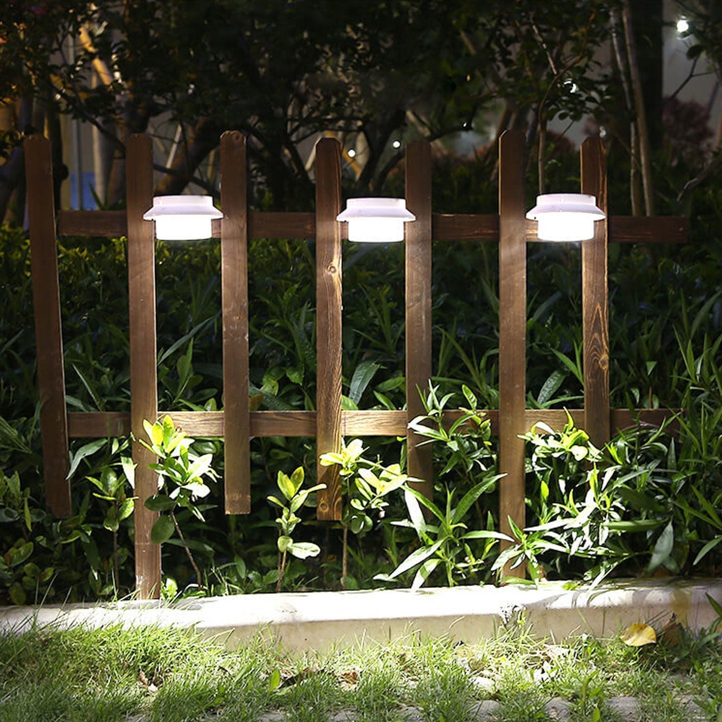 Solarzylinder-LED-Außen-Wasserdichte-Zaun-Wand-Sconces-Lampe | Karnz
