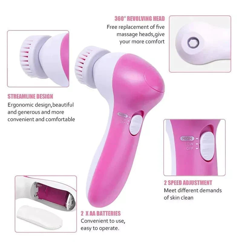 5 In 1 Beauty Care Massager Gesicht Karnz