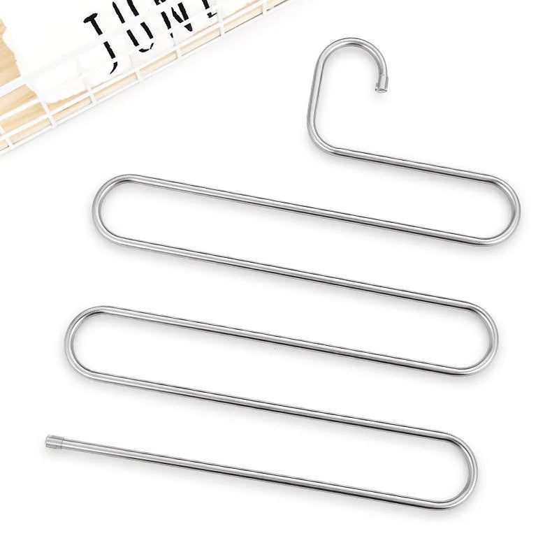 5-Layer Edelstahl S-Form Kleiderbügel | Karnz
