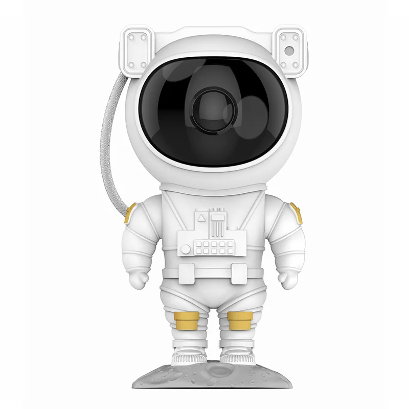 Astronaut Nachtlicht Projektor – LED Sternenhimmel Projektor für Kinderzimmer, Beruhigendes Nachtlicht mit Galaxie- und Weltraumprojektion, Dimmbar und Einstellbar | Karnz