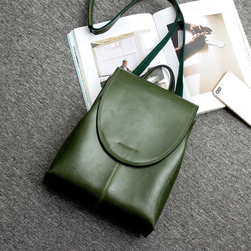 Trendiger Leder Rucksack für Frauen – Stilvoll, Vielseitig & Langlebig