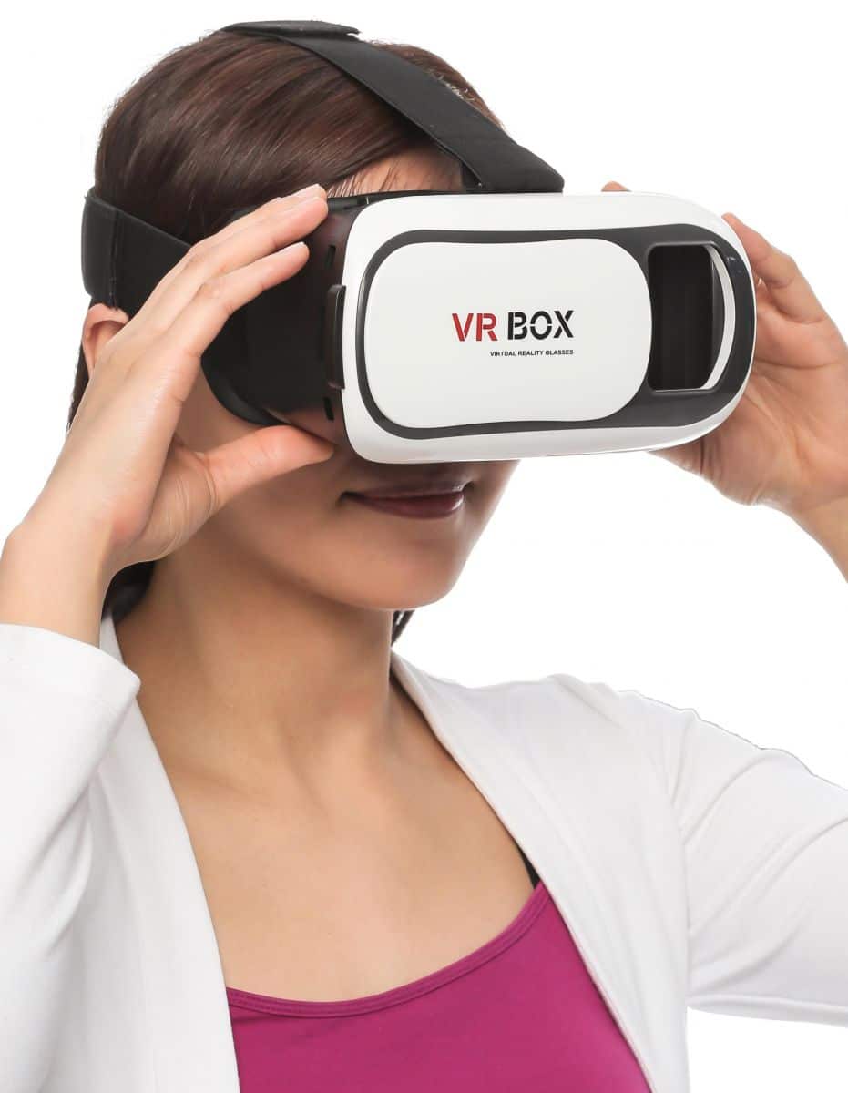 VR-Headset-Brille 2.0 - Smartphone "VR-Box" Virtual Reality 3D | Karnz