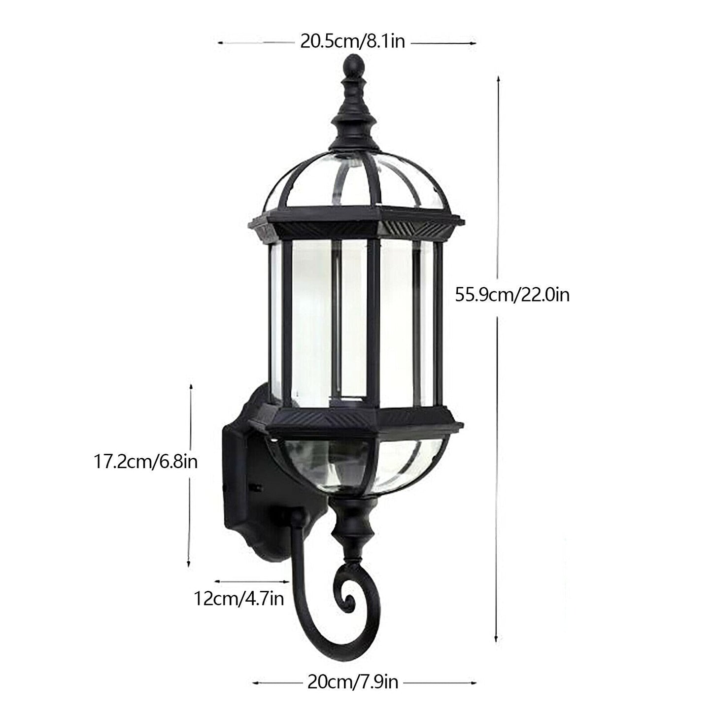 Industrielle Vintage-Wandlampe | Karnz
