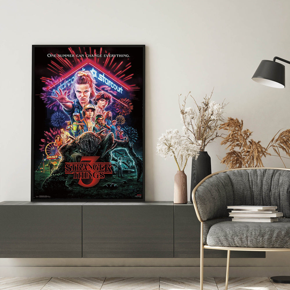 Moderne Filmplakate als Leinwandbild, Kunstdruck