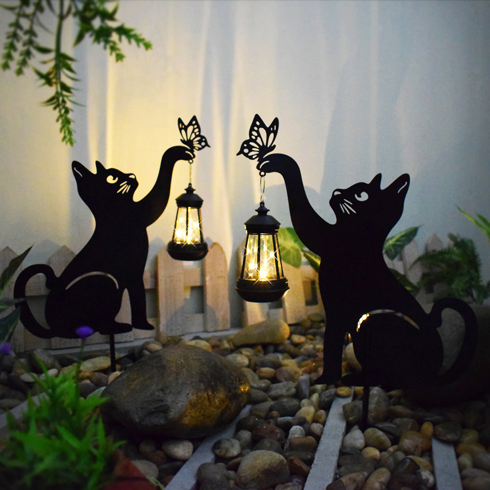 Kat Solar Gartenlicht mit hängender Laterne – Dekorative Outdoor-LED | Karnz