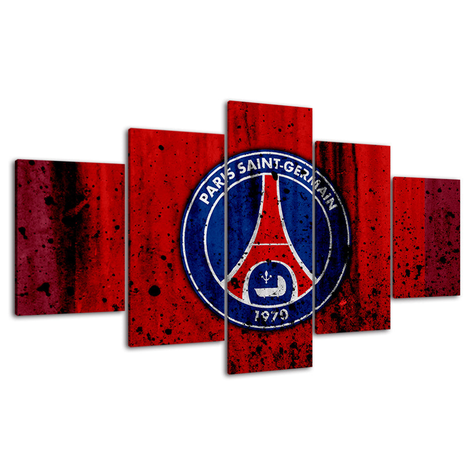Paris Saint-Germain - Leinwand Wandkunst Gemälde