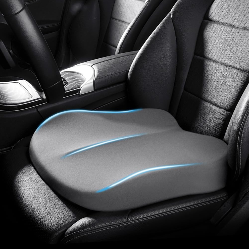 ZitComfort Ergonomisches Sitzkissen für Auto & Büro – Bessere Sitzhöhe und Haltung | Karnz