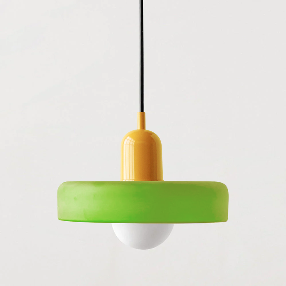 Bunte Glas Pendelleuchte - BauLume | Karnz