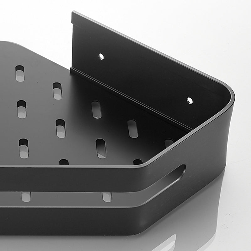 Modern 2/3-teiliges Badezimmer-Set Edelstahl Dreieckige Badregal aus Aluminium