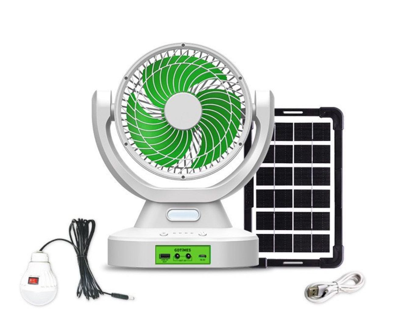 Solar Fan Mit Multifunktion Licht | Karnz