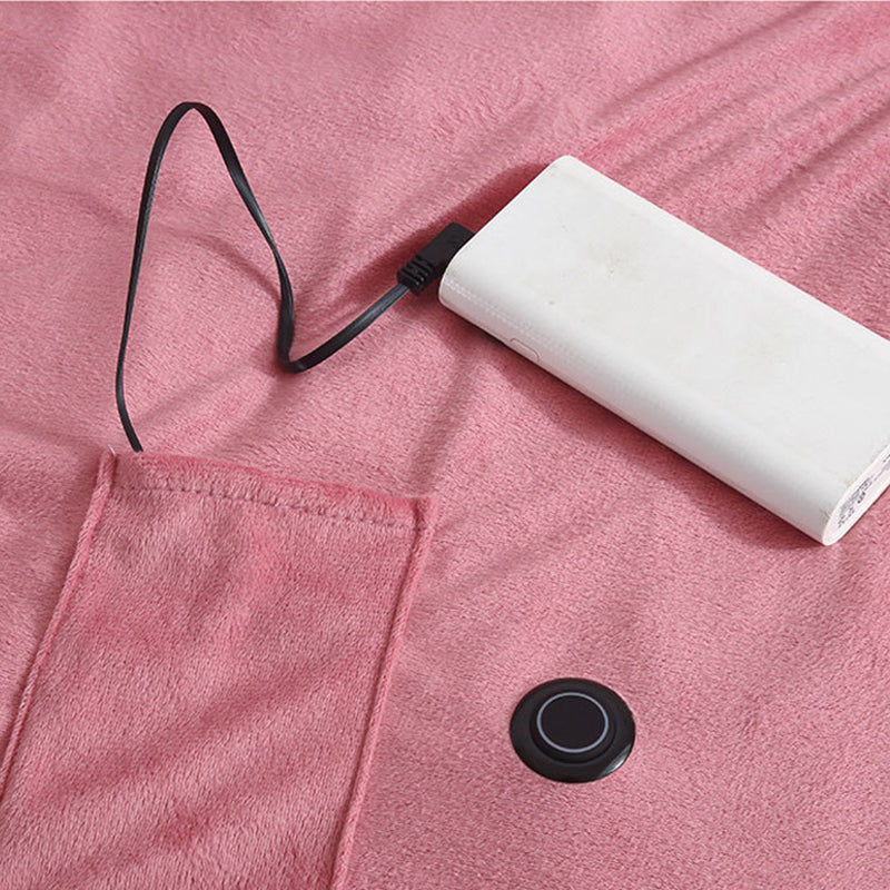 Sandsberg | USB-Heizdecke | Schnelle Erwärmung, Weiches Tragbares Design
