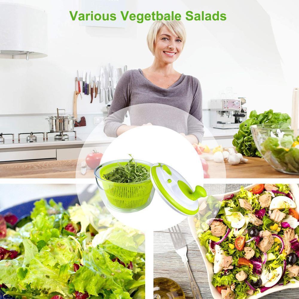 Haushalts-Salat-Dehydrator Manuelle Gemüse-Waschmaschine | Karnz