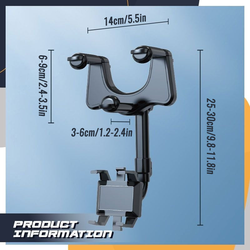 Drehbarer & Ausziehbarer Auto-Handyhalter | Karnz