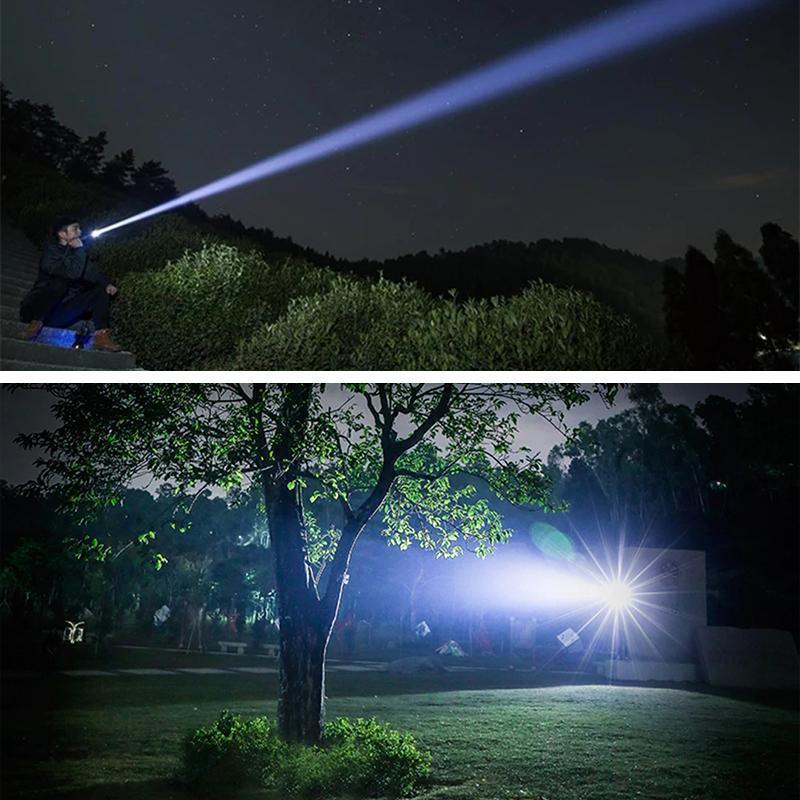 2023 Neujahrs-Limited-Time-Verkauf LED-Taktischer wiederaufladbarer Laser-Taschenlampe 90000 hohe Lumen-Kaufe 2 Gratis VIP-Versand | Karnz