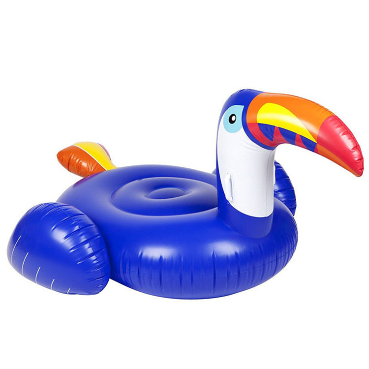 Unisex Aufblasbares Tukan-Schwimmtier Karnz