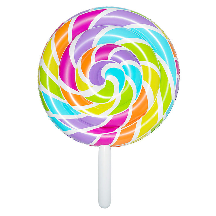 Unisex Aufblasbarer Lollipop-Schwimmring Karnz
