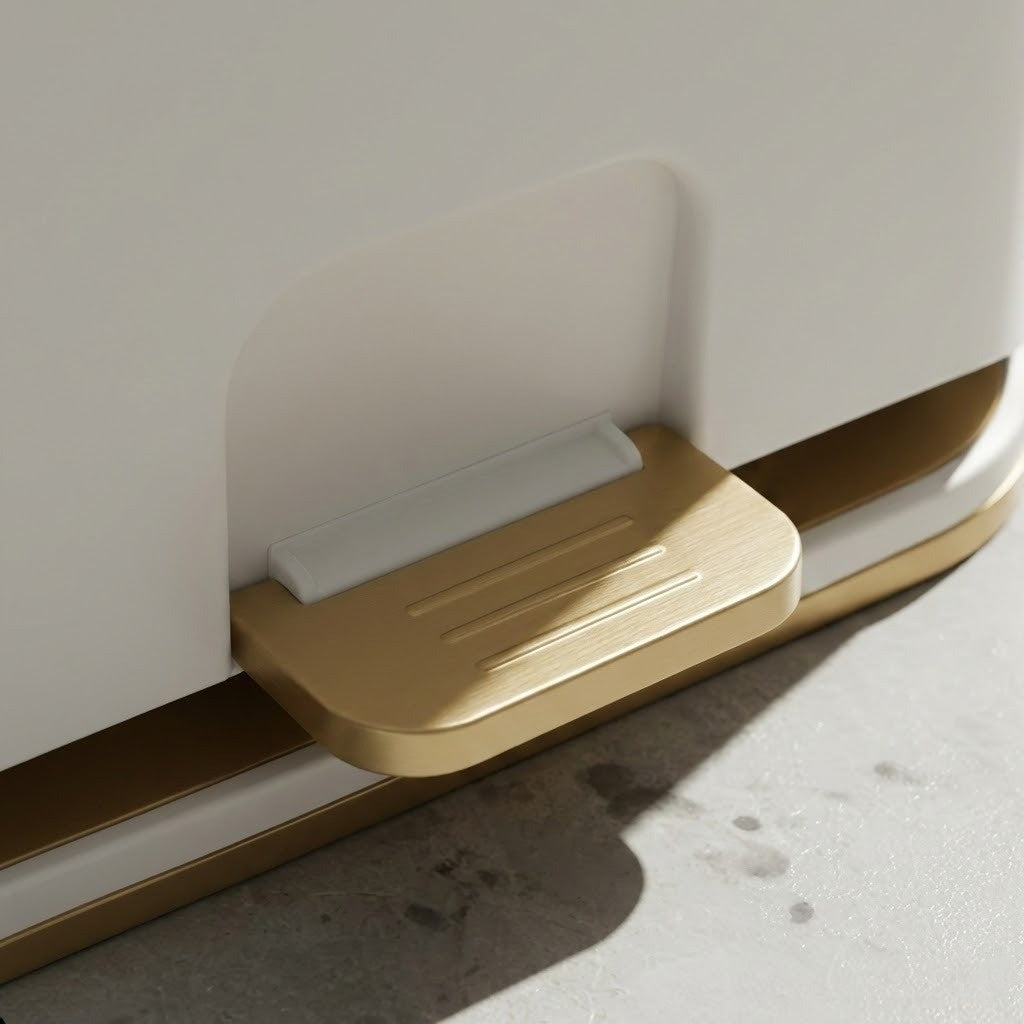 Easy-Clean Eleganter Badezimmer-Mülleimer | Karnz